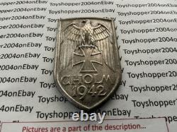 German WW2 1957 Bundeswehr Veteran's Cholm 1942 Shield