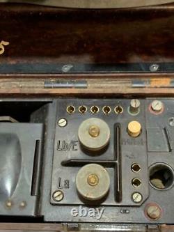 German WW2 Field Telephone Wehrmacht 1943 Feldfernsprecher Original