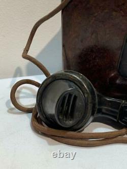 German WW2 Field Telephone Wehrmacht Feldfernsprecher Original