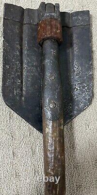 German WW2 Folding Shovel Entrenching Tool Original