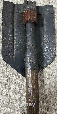 German WW2 Folding Shovel Entrenching Tool Original