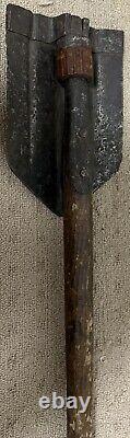 German WW2 Folding Shovel Entrenching Tool Original