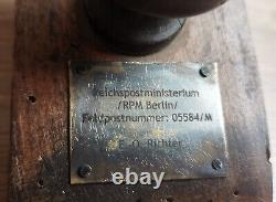 German WW2 Ink blotter Reichs post ministerium