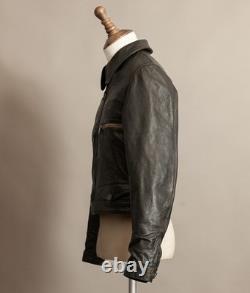 German WW2 Luftwaffe Erich Hartmann Flying Jacket Fighter Pilot