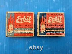 German WW2 Original Esbit Stove and Tablets