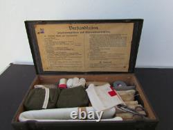 German WW2 Original Heer 39-45 Landser First Aid Box
