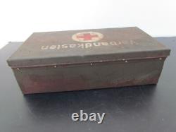 German WW2 Original Heer 39-45 Landser First Aid Box