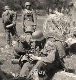 German WW2 Original Labeflasche Canteen MEDIC Panzer Mountain troop MINT