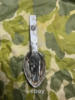 German WW2 Spoon Spoon Fork Relic WWII Artifact Dug Berlin Find Original