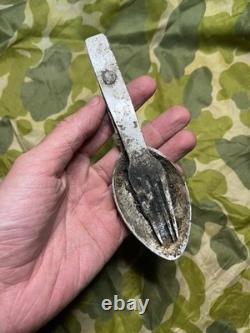 German WW2 Spoon Spoon Fork Relic WWII Artifact Dug Berlin Find Original