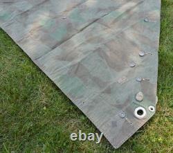 German WW2 Wehrmacht soldier Military Zeltbahn Poncho Rare Original War Relic