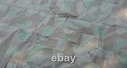 German WW2 Wehrmacht soldier Military Zeltbahn Poncho Rare Original War Relic