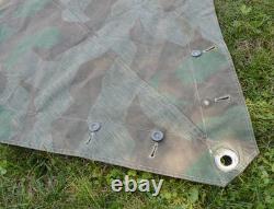German WW2 Wehrmacht soldier Military Zeltbahn Poncho Rare Original War Relic