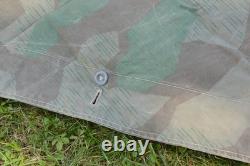 German WW2 Wehrmacht soldier Military Zeltbahn Poncho Rare Original War Relic