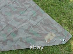German WW2 Wehrmacht soldier Military Zeltbahn Poncho Rare Original War Relic