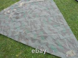 German WW2 Wehrmacht soldier Military Zeltbahn Poncho Rare Original War Relic