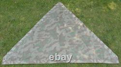 German WW2 Wehrmacht soldier Military Zeltbahn Poncho Rare Original War Relic