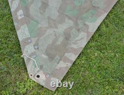 German WW2 Wehrmacht soldier Military Zeltbahn Poncho Rare Original War Relic