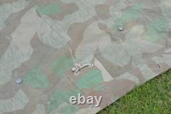 German WW2 Wehrmacht soldier Military Zeltbahn Poncho Rare Original War Relic