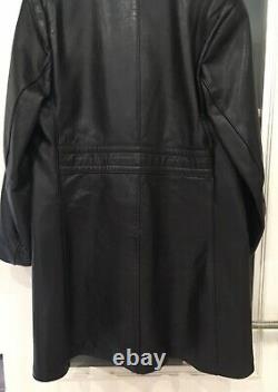 German WW2 original Kriegsmarine / Waffen-SS leather coat
