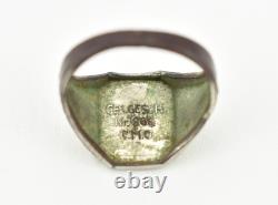 German WW2 ring Wir fahren gegen Engelland original with guarantee Kriegsmarine