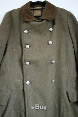 German WWII Era RAD / Reichsarbeitsdienst mantel or Long Coat Original Item