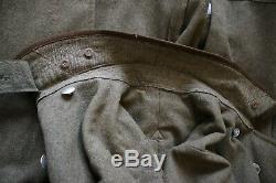 German WWII Era RAD / Reichsarbeitsdienst mantel or Long Coat Original Item