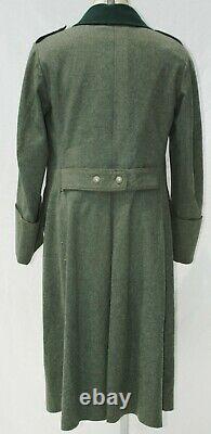 German WWII ORIGINAL Army (HEER) M36 Greatcoat Medical NCO