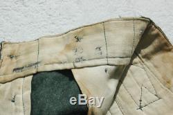 German WWII ORIGINAL Army officer/NCO flared trousers Maker marked
