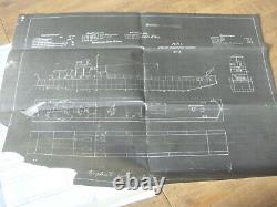 German WWII Secret Command Documents Kriegsmarine Navy Ship Blueprints Photos