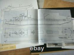 German WWII Secret Command Documents Kriegsmarine Navy Ship Blueprints Photos