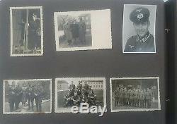 German WWII photo album army krim shield heer original wehrmacht