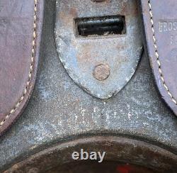 German Wehrmacht Cavalry Saddle Stamped Original German Military WW2