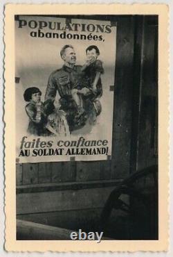 German Wehrmacht Poster WW2 Original HUGE Size French campaign uniform