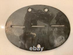 German World War II Waffen Elite Schutzstaffel TURKESTANISCHE Soldier Dog Tag