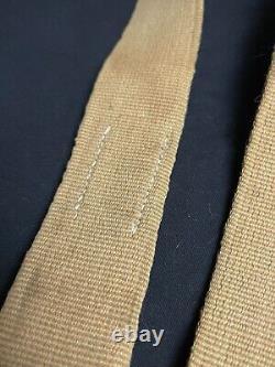 German Ww2 Dak'deutsche Afrika Korps' Tan Webbed Cotton Belt 95cm