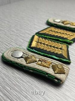 German Ww2 Heer Admin, Beamte' Matching Shoulder & Collar Tab Uniform Set Rare