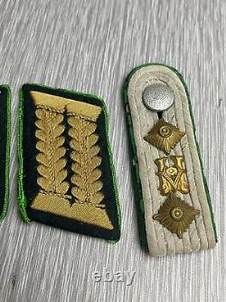 German Ww2 Heer Admin, Beamte' Matching Shoulder & Collar Tab Uniform Set Rare