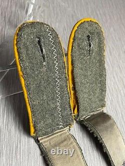 German Ww2 Heer Em Cavalry Shoulder Straps Rare