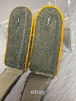 German Ww2 Heer Em Cavalry Shoulder Straps Rare