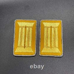 German Ww2 Nsdap Political Leader Matching Tunic Collar Tabs Very Rare