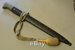 German Ww2 Officer Sword Dagger Knife Knot Portepee Troddel Germany Original