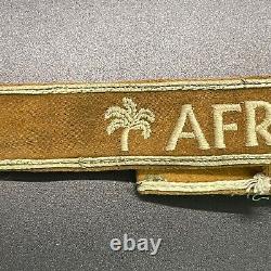 German Ww2 Tropical Deutsche Afrika Korps (dak) Uniform Removed Cufftitle Beauty