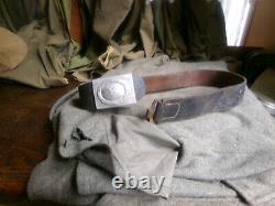 German belt and buckle luftwaffe markings and dated 1942 very good condition
