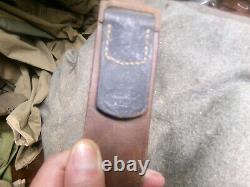 German belt and buckle luftwaffe markings and dated 1942 very good condition