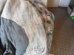 German camoflage tunic elite waffen ww2 original