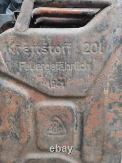 German canister 1941. Wehrmacht. WWII. WW2