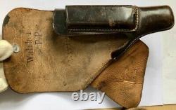 German holster WWII military Walther Zella Mehlis PP brown Akah original rare