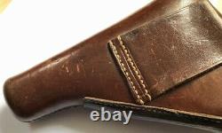 German holster WWII military Walther Zella Mehlis PP brown Akah original rare