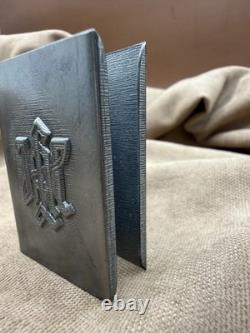 German matchbox from World War II. Wehrmacht. WW2